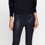 ZARA  Basic Black Textured Ensemble Photo 0