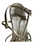 Vintage Slippers Womens Size 8.5 House Shoes Silver Heel Strap Dearfoam Photo 5