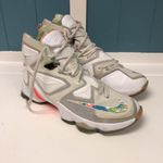 Nike LeBron 13 XIII Trece Easter GS White Mango Size M7.5 W8.5 Photo 3