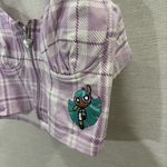 Dolls Kill  X POWERPUFF GIRLS Plaid‎ Crop Top size Small Photo 3