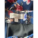 Philosophy  Blue Floral Pencil Skirt Photo 4