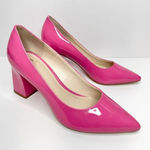Marc Fisher  Pumps Womens Size 5.5 Zala in Barbie Pink Leather Pointed Toe Heels Photo 0