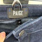 Paige NWT  Claudine High Rise Ankle Flare Jeans Denim Telluride Size 29 Photo 6