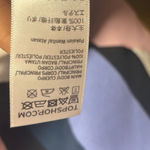 Topshop  Multi Color Stripe Open Back Maxi Dress Size 8 Photo 5