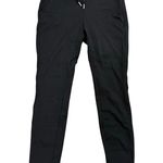 Halara Softlyzero Plush High Waisted Drawstring Full Length Joggers Black XS P Photo 3