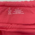 Stone Fox Swim Bijou Strappy Thong Bikini Bottom Sunset Pink High Cut Size XL Photo 4