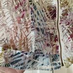 Coldwater Creek Sheer Velvet Burnout Full Zip Jacket XL Size 16 Artsy Lagenlook Photo 1