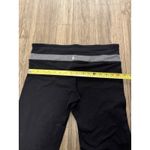 Lululemon‎ | Groove Crop Cropped Athletic leggings Black Size 12 Photo 4
