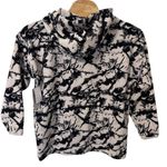 Zella  Cozy Up Polar Fleece Hoodie in Beige‎ Pumice Rosso Print Size XL NWT Photo 1