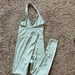 Aritzia Wilfred Free Light Green Athletic Jumpsuit Size XS Photo 4