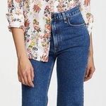 Equipment  Essential Silk Shirt White Multi Floral Silk Sz XS Photo 1