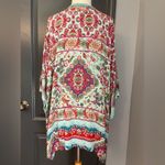 Charlie Paige Vibrant Colorful Bohemian Fairy Whimsy Festival Kimono Cardigan Photo 2