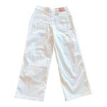 Levi's LEVI’S Mile High Wide Leg Cropped Button Fly White Jeans Size 29 NEW Photo 3