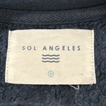 Sol Angeles tie dye ombre Sherpa lined sweatshirt size S Photo 9