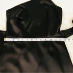 Gianni Bini  Brown Satin One Shoulder Mini Dress Cocktail Wrap Tie Waist Sz 0 New Photo 11