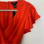 MSK Jumpsuit Orange Crop Wide Leg M Size M Photo 4
