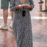 Ganni Nwot   rosebud wrap dress Photo 0