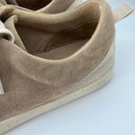 White‎ Raven Women's Tan Suede Sneakers Casual Low Top Lace Up Size 7 Brown Photo 4