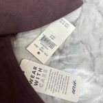 Aerie  Chill Up Off Shoulder Top Brown size small NWT Photo 2