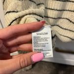 Urban Outfitters Cream & Black Stripe Sweater Photo 4