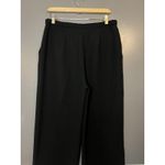 kim rogers  Pants Womens 14 Black Dress Slacks Elastic Waist Pockets Polyester Photo 5