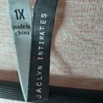 Jaclyn Smith  Intimates 1X Metallic Hearts Pink Pajamas Sleepwear Plus 2-Piece Photo 8