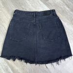 One Teaspoon  Fox Black 2020 High wasted mini denim skirt size 26 Photo 8