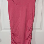 Sundance  Gentle Grace Raunched Tank Top Women's Medium Pink Photo 0