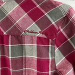Outdoor Research Plaid Ceres Flannel Button Down Shirt Size S Red Photo 15