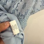 Selfie Leslie  Dress XL‎ Blue Lace Fit & Flare Mini Ruffle Hem Party Romantic Y2K Photo 6