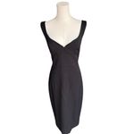 Black Halo Black Hallo - Ally Sheath Classic Dress in Black Sz 6 Photo 3