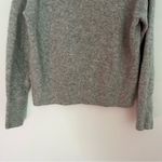 Magaschoni  Grey Wool Blend MockNeck Sweater Size Small Photo 7