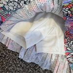 Lucky In Love Floral Tiered Mini Tennis Skort Women’s L Athletic Colorful Skirt Pink Size L Photo 3