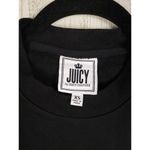 Juicy Couture NWT Juicy by  Black Silver Graphic Sweatshirt Women's Size XS Photo 4