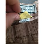 Travis Ayers Floral Embroidered Suit, Two Piece Set, Women's Size 8, Vintage Tan Photo 10