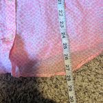 Gap  Pink Snake Print Button Down Shirt Women's Size M Long Sleeve Casual Top Photo 6