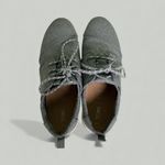 Toms Women's Del Rey Lace-Up Sneaker Gray Canvas W 7.5 Shoes Photo 5