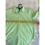 Ralph Lauren Lauren. Petite Women Classic Fit Mint Green Oxford Shirt Sz 12P Photo 6