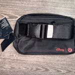 Lululemon NEW DISNEY PARKS  MICKEY EVERYWHERE BELT BAG FANNY PACK BLACK STRAP✨ Photo 2