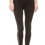 Spanx  Ready to Wow Black Leggings with Snakeskin Print on Sides Size L Photo 0