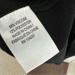 Milly NWT Italian Structured Shift Black Mini Dress | M Photo 8