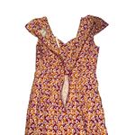 Maeve Anthropologie Cecily Fit & Flare Sweetheart Dress Floral Print Cap Sleeve Photo 6