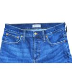 Madewell  Mid Rise Kick Out Crop Jeans 30 Blue Denim Classic Y2K Retro Everyday Photo 4