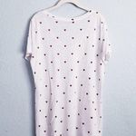 Rails  Cara Red Heart V-neck Linen Tee Photo 5