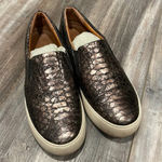 Frye  metallic pewter sneakers Photo 1
