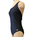 Speedo  Swimsuit One Piece Black Pink 12 Photo 2