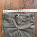 Style & Co khaki green pull on jeggings, size M Photo 2