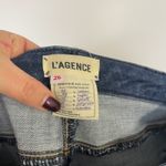 L'Agence $235 Women's Blue Margot High-Rise Skinny Denim Jeans Pants Size 26 Photo 4