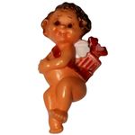 Hallmark Vintage Cupid Hong Kong Valentines Day Love Lapel Pin 2" Brooch Photo 0