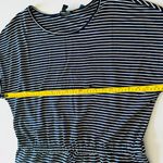 Hilary Radley Women's Short Sleeve Dress,Indigo/White Stripe, Large New with Tag Photo 10